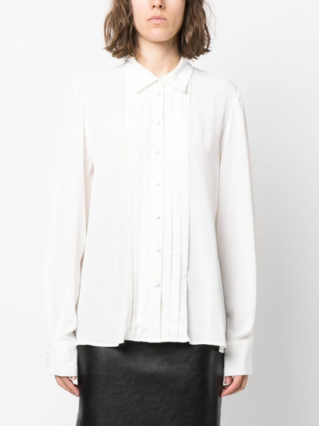 EMPORIO ARMANI Chic Long Sleeves Shirt with Bow