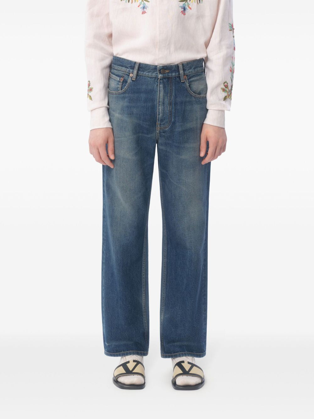 VALENTINO Men's Denim Trousers