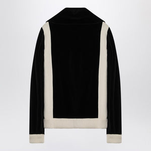 VALENTINO Stylish Chenille Sweatshirt with Contrast Details