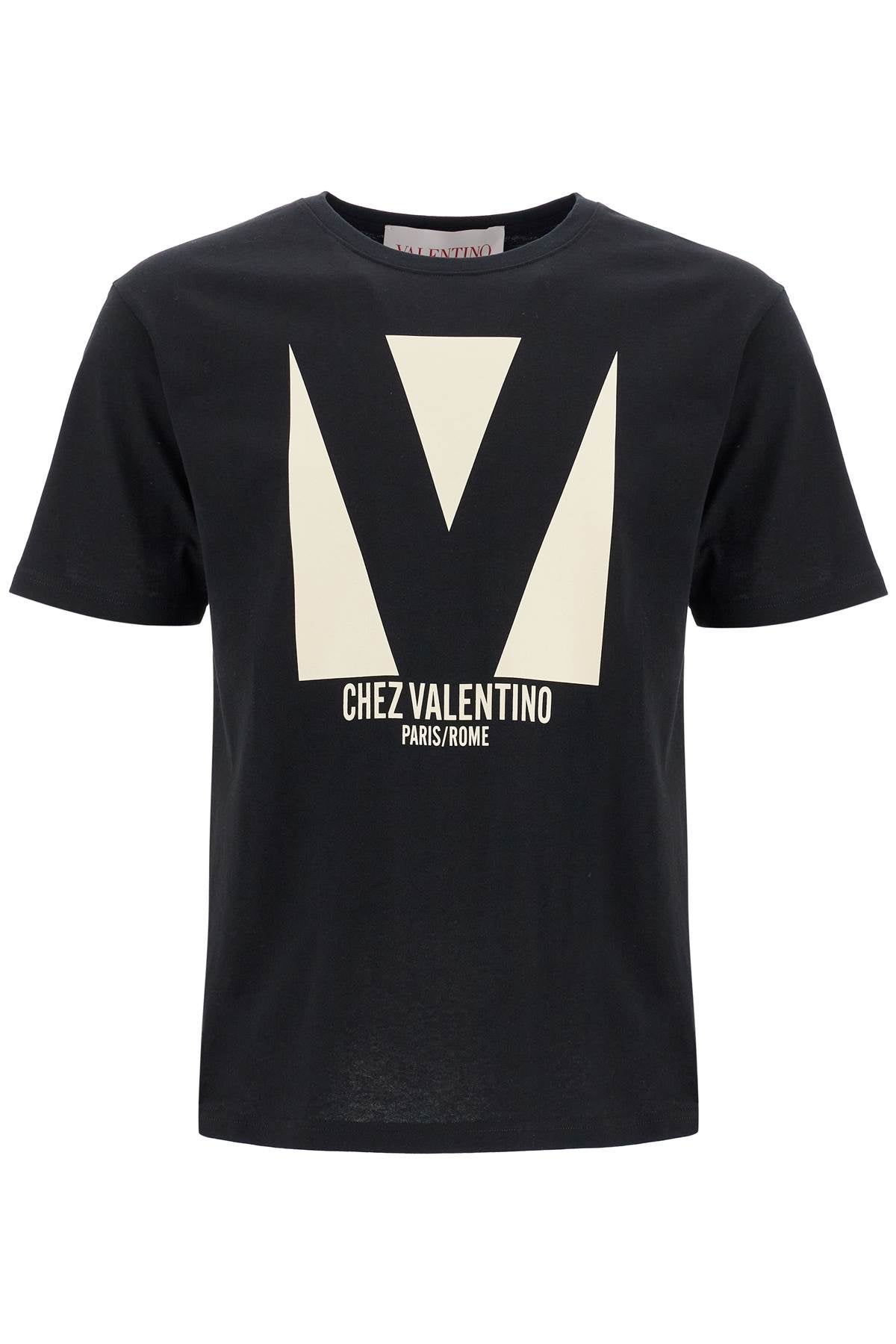 VALENTINO GARAVANI Chez Valentino Crew Neck T-Shirt - Regular Fit