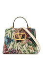 VALENTINO GARAVANI Mini Floral Print Handbag with Adjustable Shoulder Strap