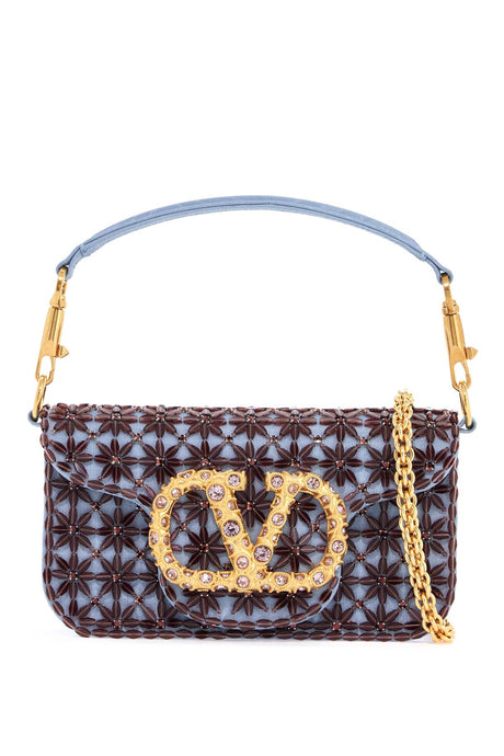 VALENTINO GARAVANI Mini Floral Crystal-Embellished Shoulder Handbag