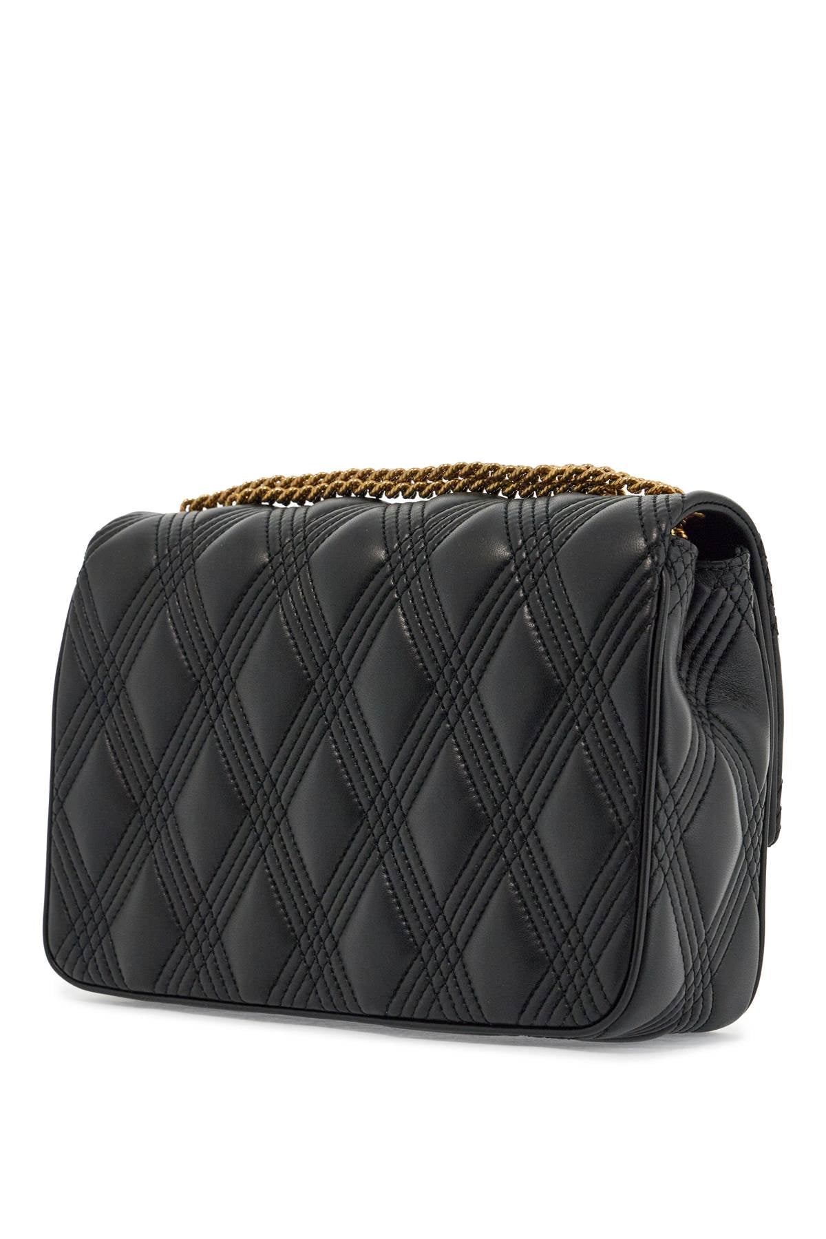 VALENTINO GARAVANI Quilted Shoulder Bag with Golden Chain