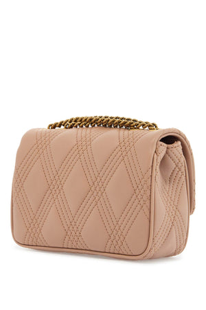 VALENTINO GARAVANI Mini Quilted Shoulder Handbag with Gold Chain