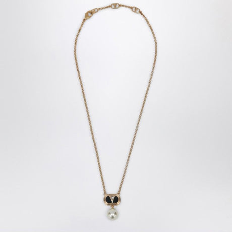 VALENTINO GARAVANI Swarovski Pearl Orvalette Necklace