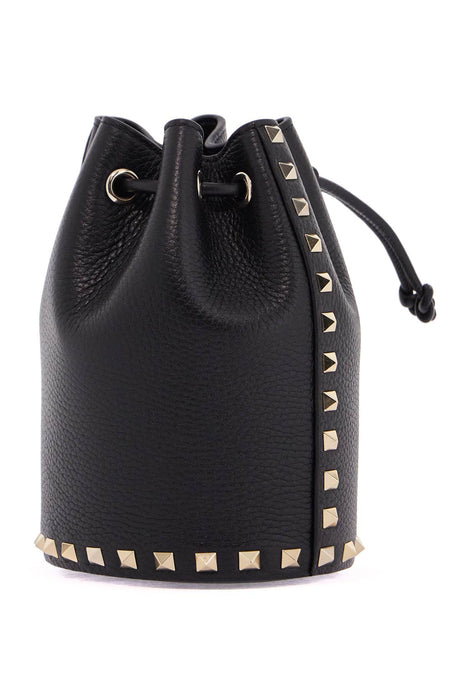 VALENTINO GARAVANI Mini Drawstring Bag with Studded Details