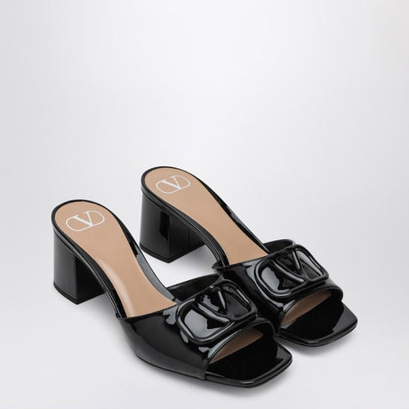 VALENTINO GARAVANI Vlogo Signature Open Toe Slide Sandals