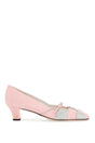 VALENTINO GARAVANI Satin Pumps with Rhinestones - Medium Heel