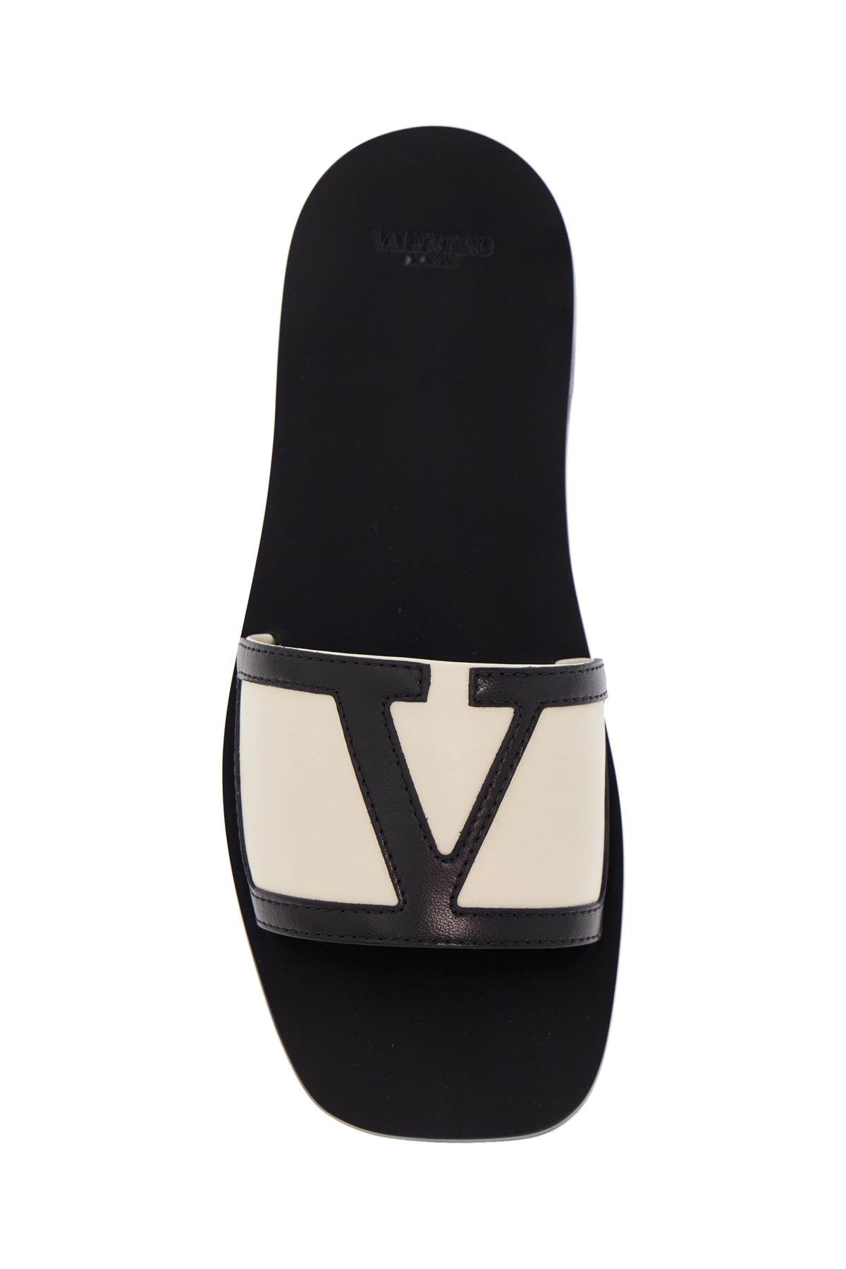 VALENTINO GARAVANI Wide Strap Slide Sandals