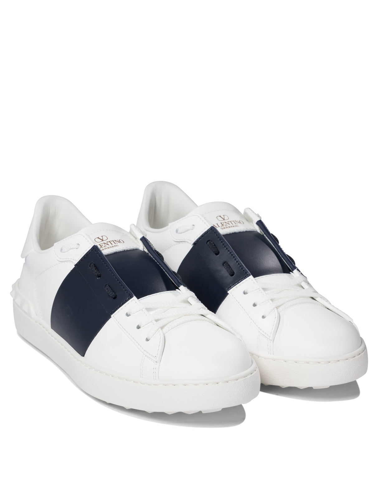 VALENTINO GARAVANI Men's Premium Leather Slip-On Sneakers