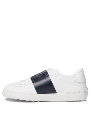 VALENTINO GARAVANI Men's Premium Leather Slip-On Sneakers