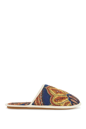 VALENTINO GARAVANI Floral Cotton Slide Slippers for Men - Perfect for Home and Outings