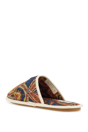 VALENTINO GARAVANI Floral Cotton Slide Slippers for Men - Perfect for Home and Outings