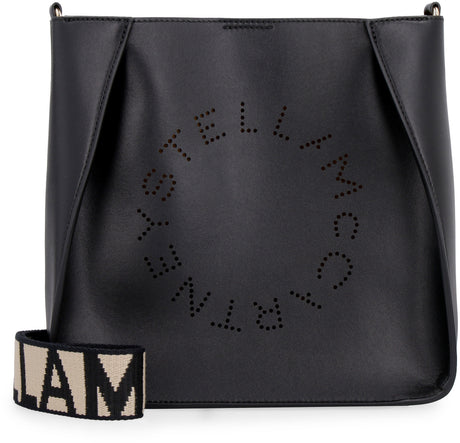 STELLA MCCARTNEY Black Shoulder Handbag - Magnetic Closure, Eco-Friendly Materials