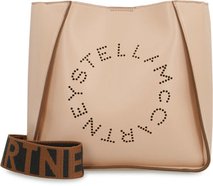 STELLA MCCARTNEY Mini Crossbody Handbag with Perforated Logo