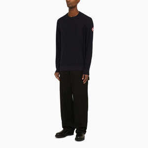 CANADA GOOSE Classic Merino Wool Crew-Neck Jumper for Men