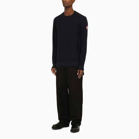 CANADA GOOSE Classic Merino Wool Crew-Neck Jumper for Men