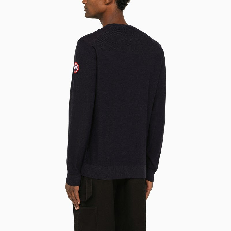 CANADA GOOSE Classic Merino Wool Crew-Neck Jumper for Men