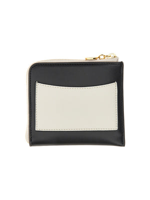 STELLA MCCARTNEY Mini Zipped Wallet with Logo Detail