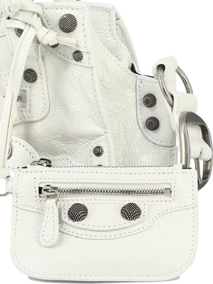 BALENCIAGA White Messenger Bag for Women - 24SS Fashion Statement