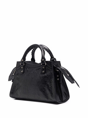 BALENCIAGA Mini Chic Leather Handbag