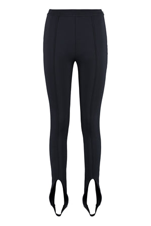 SAINT LAURENT Stretch Leggings for Women SS23 in Black