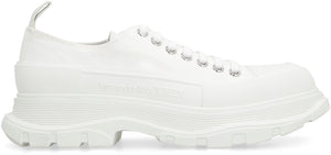 ALEXANDER MCQUEEN Men's White Chunky Sole Lace-Up Shoes for SS23