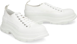 ALEXANDER MCQUEEN Men's White Chunky Sole Lace-Up Shoes for SS23