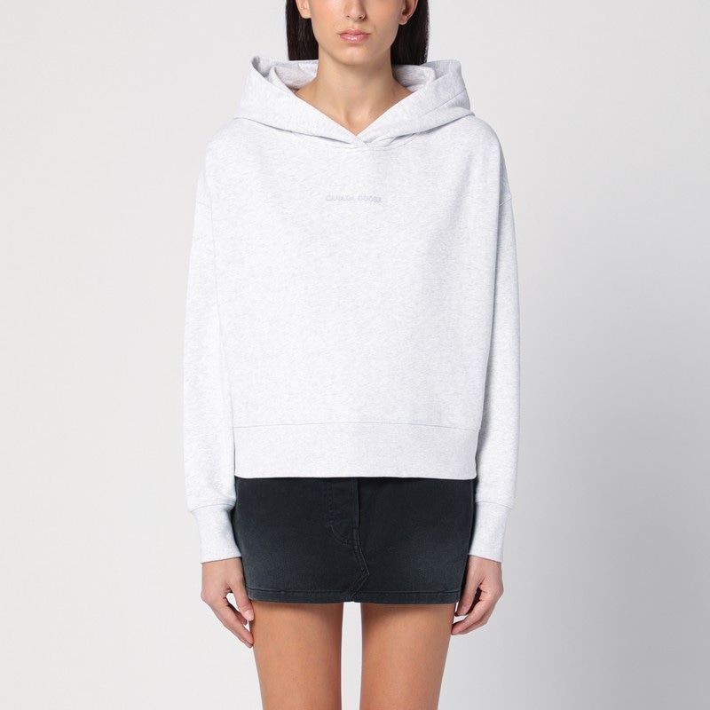 Áo Hoodie Màu Xám Nhạt