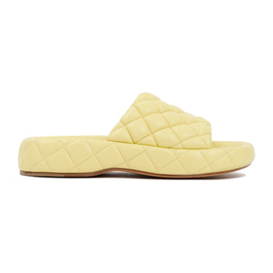 BOTTEGA VENETA Padded Leather Sandals with Luxurious Sole (4.5cm)