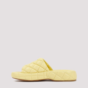 BOTTEGA VENETA Padded Leather Sandals with Luxurious Sole (4.5cm)