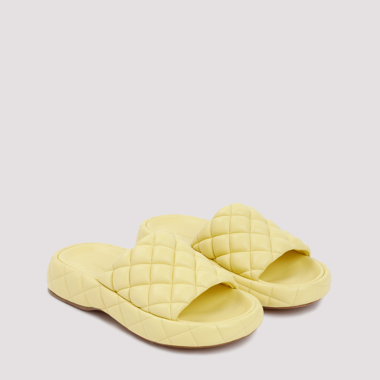 BOTTEGA VENETA Padded Leather Sandals with Luxurious Sole (4.5cm)