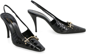 SAINT LAURENT Luxurious Black Leather Pumps for the Fashion-forward Women of 2024