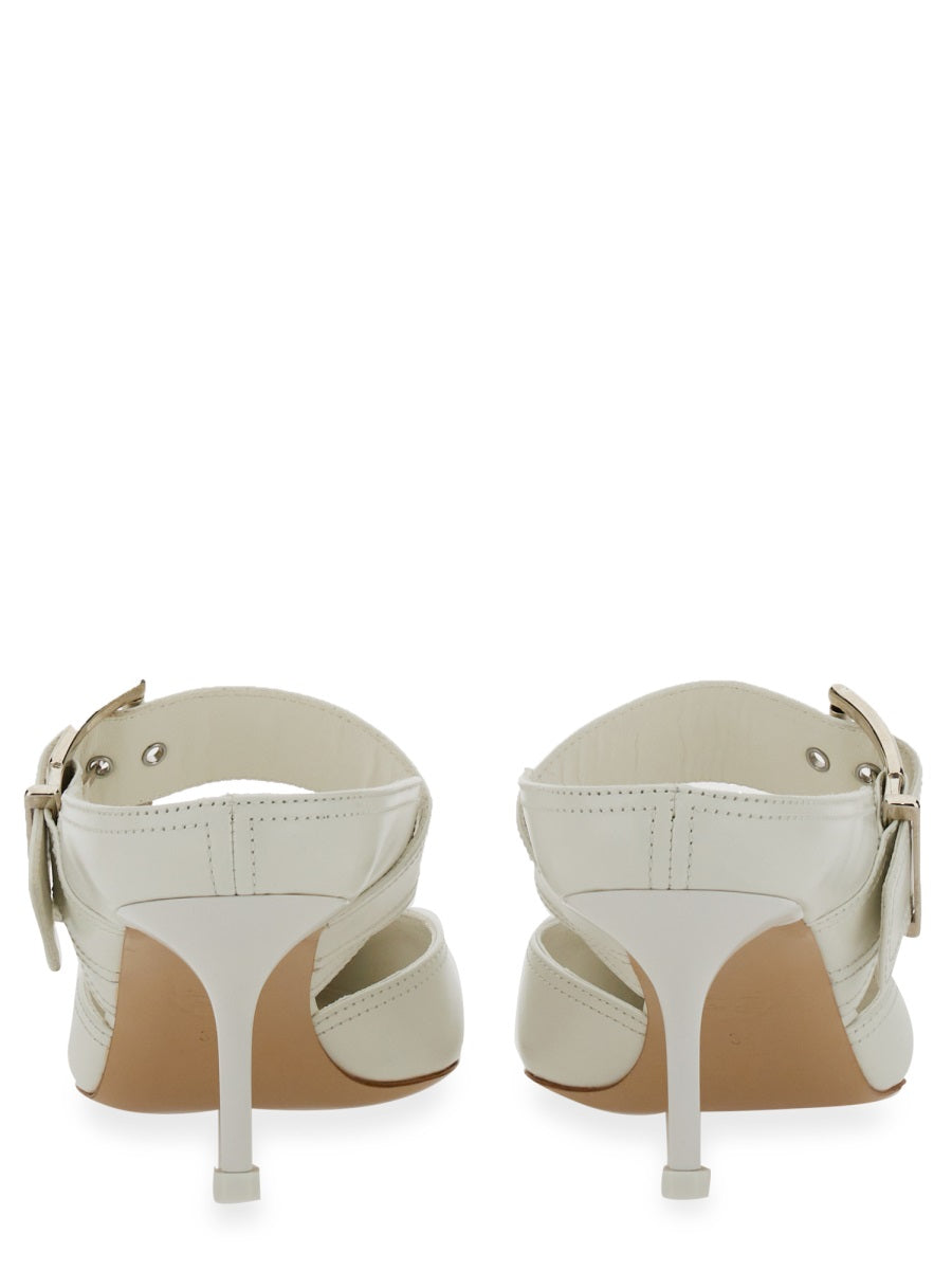 ALEXANDER MCQUEEN Punk Mini Sandal with Buckle and Stiletto Heel (6.5 cm)