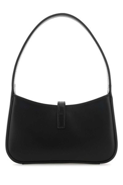 SAINT LAURENT Mini Leather Hobo Handbag