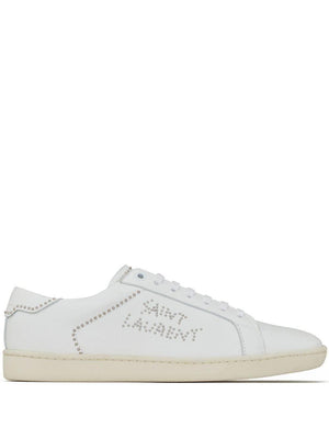 SAINT LAURENT Premium White Low Top Sneakers for Men - SS23 Collection