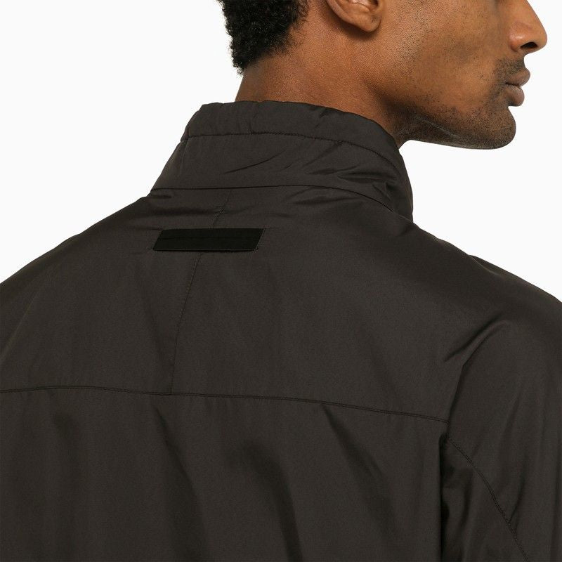 ZEGNA Men's Reversible Nylon and Cashmere Jacket