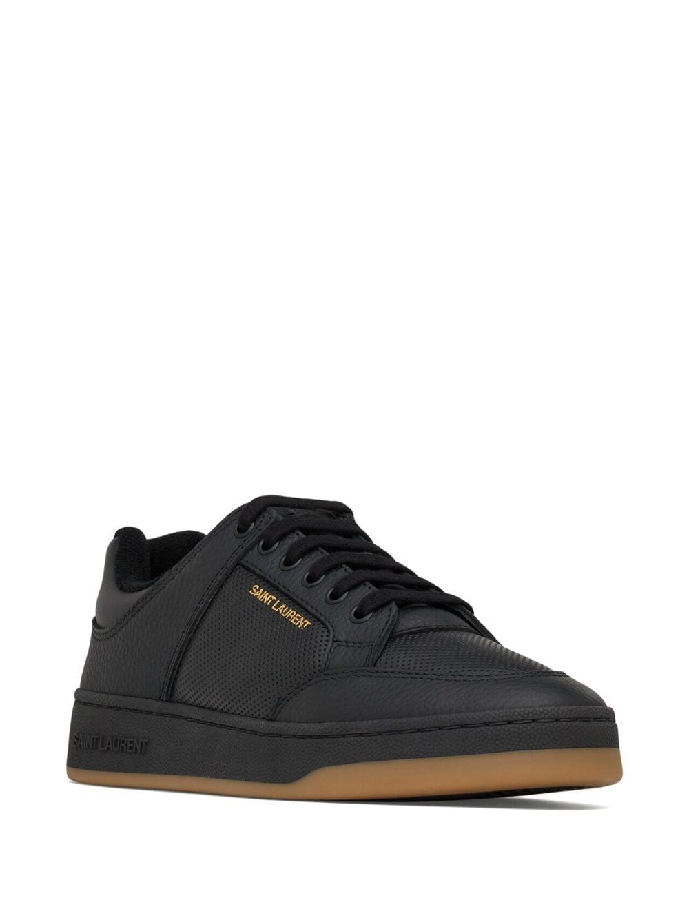 SAINT LAURENT Giày Sneakers da Calfskin trắng cho nữ