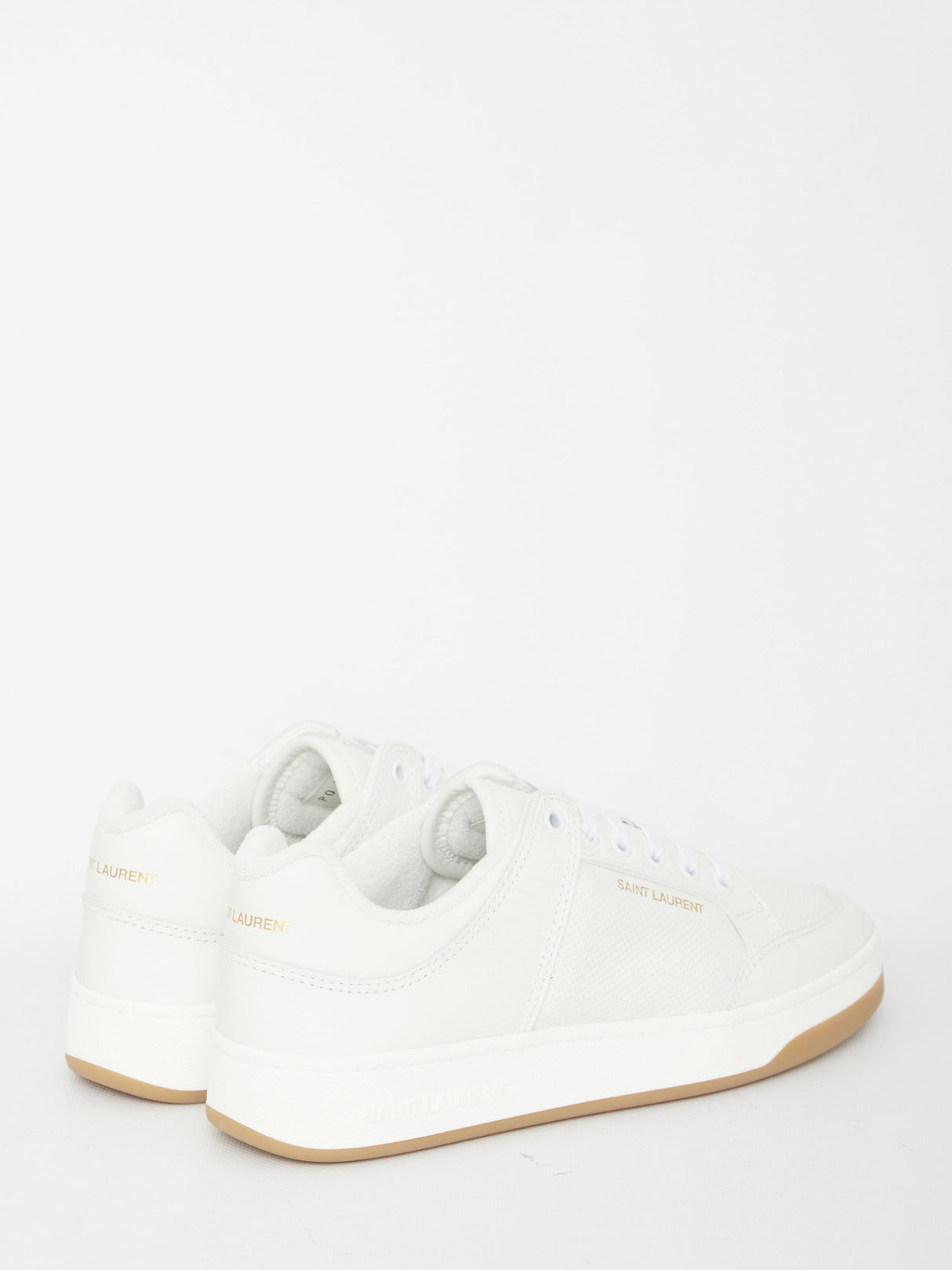 SAINT LAURENT Minimalist Leather Sneakers - SL/61 Style