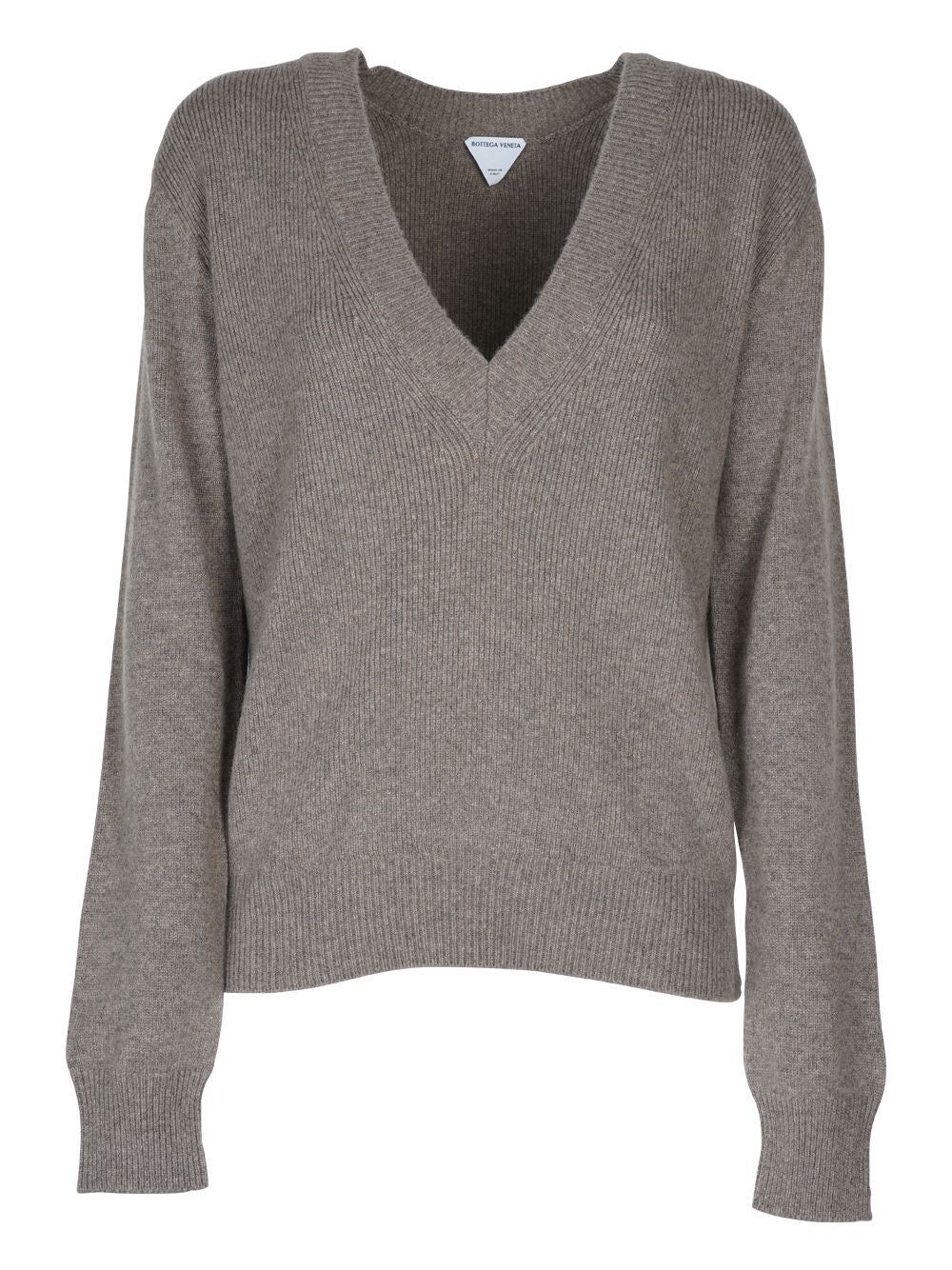 BOTTEGA VENETA Luxurious 100% Cashmere V Neck Knit Jumper - FW22 Season