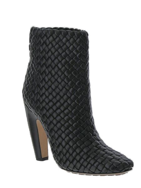 BOTTEGA VENETA Luxurious Raffia 10CM Ankle Boots for Women