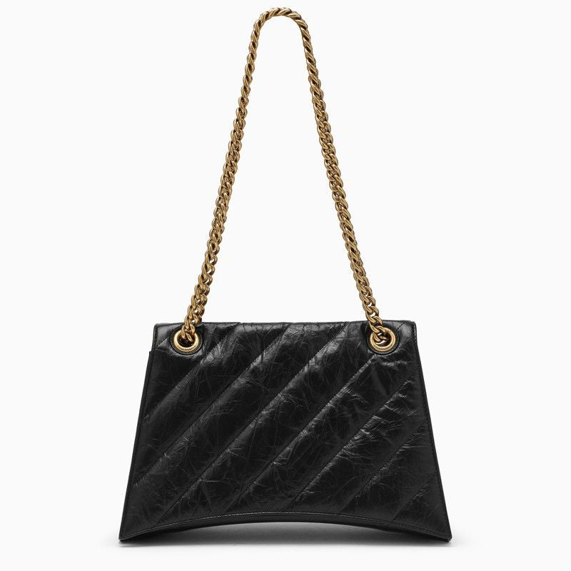 BALENCIAGA Mini Quilted Crush Shoulder Handbag