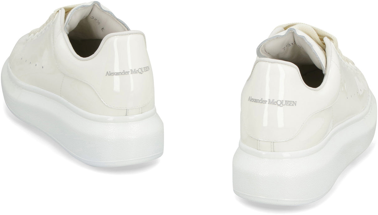 ALEXANDER MCQUEEN Chunky Sole White Leather Sneakers for Women - FW22 Collection