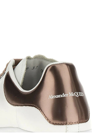 ALEXANDER MCQUEEN Oversized Luxe Leather Sneakers