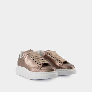 ALEXANDER MCQUEEN Chic Beige Iconic Sneakers