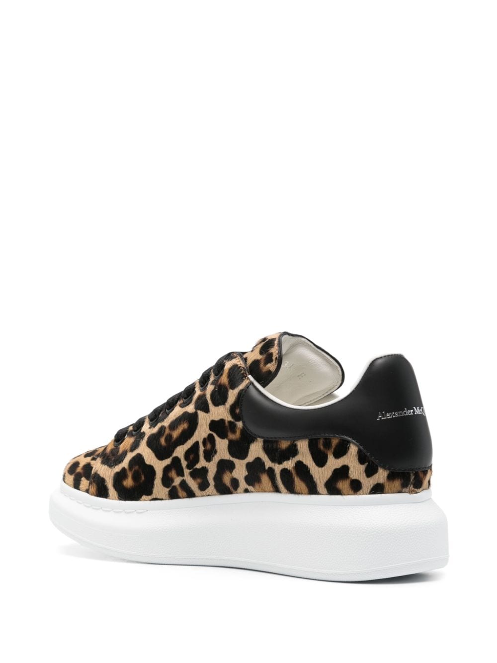 ALEXANDER MCQUEEN Oversized Leopard Print Sneakers for Women