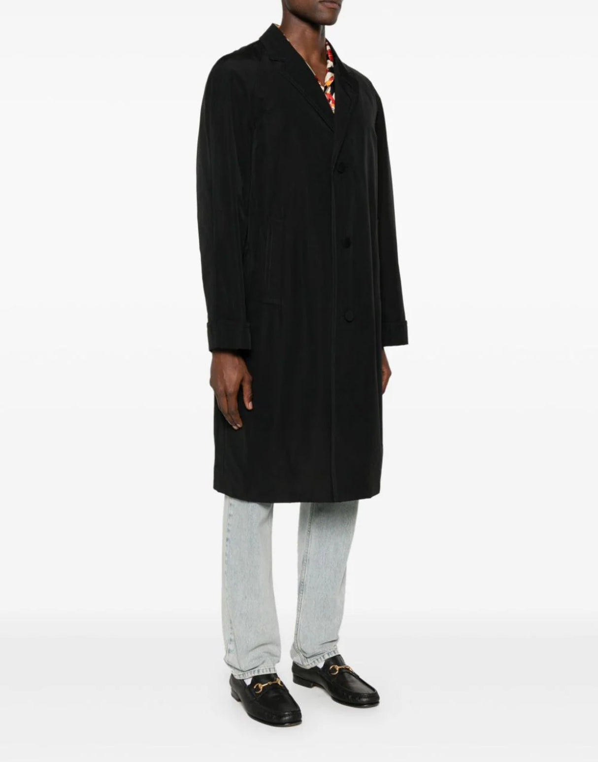 GUCCI Single-Breasted Cotton Poplin Jacket