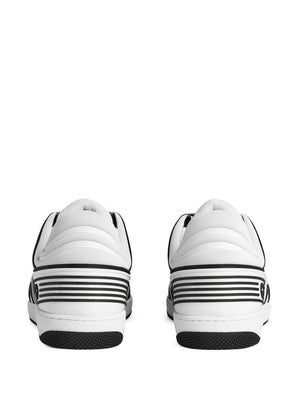 GUCCI Men's Leather Sneakers with White and Blue Color Combination - SS23 Collection