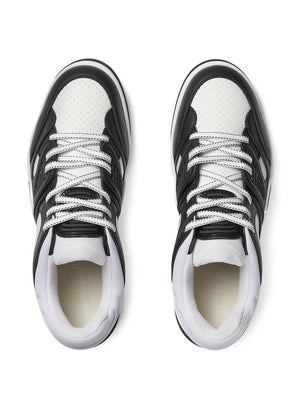 GUCCI Men's Leather Sneakers with White and Blue Color Combination - SS23 Collection