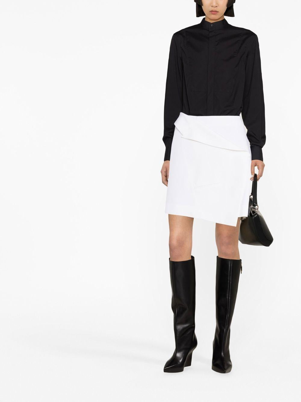 ALEXANDER MCQUEEN Sustainable Grain Mini Skirt